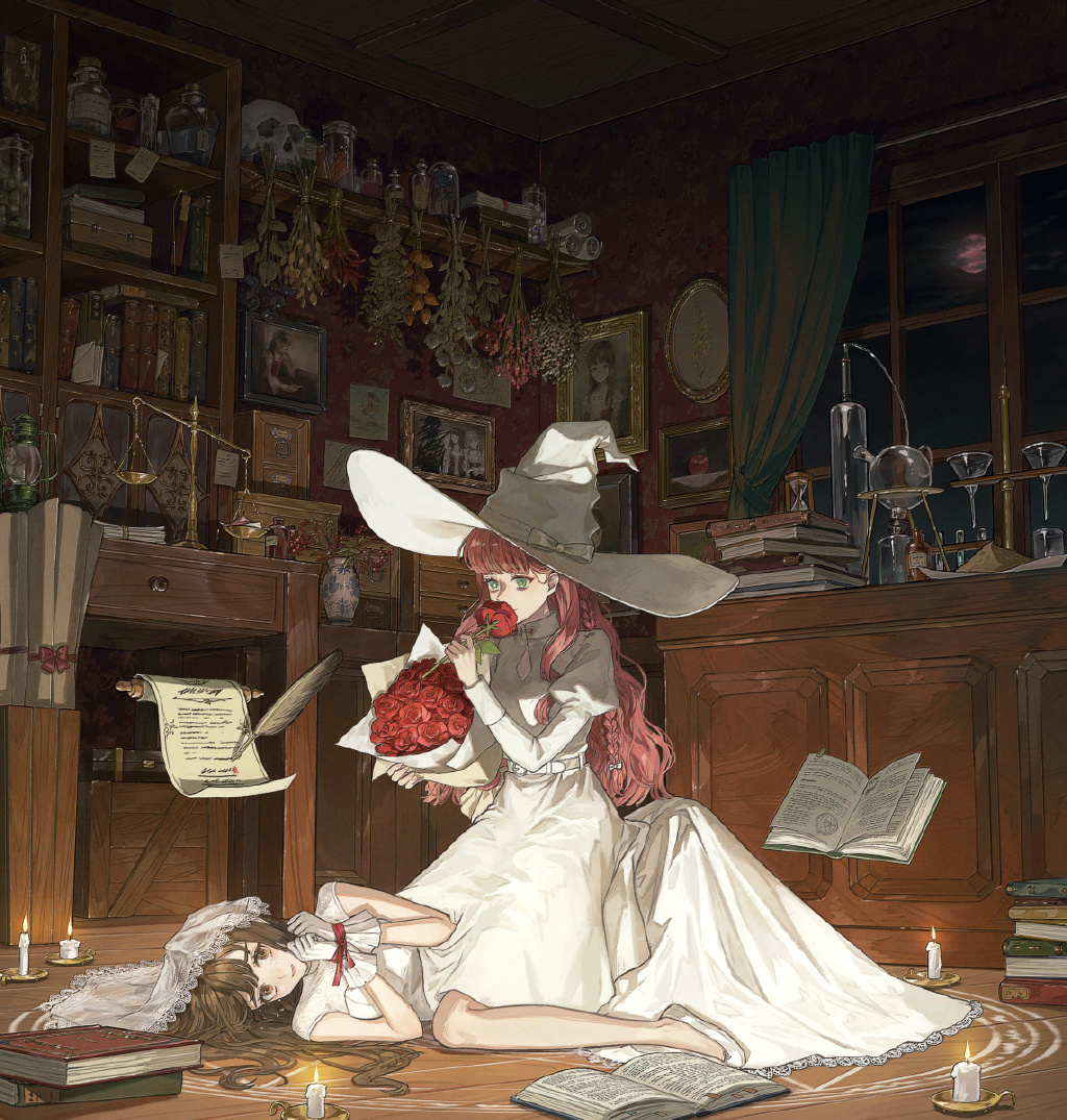 【P站画师】月球上的兔子少女！日本画师寿なし子的插画作品 - ACG17.COM
