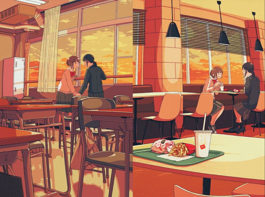 【3月/456log】麦当劳 × YOASOBI「向夜晚奔去」联动动画CM-萌番资讯网