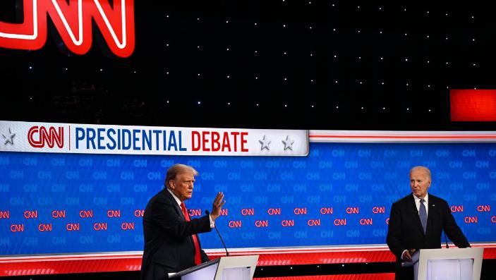 图片[2]-首场美国总统候选人辩论花絮速览：有气无力VS大放厥词-萌番资讯网