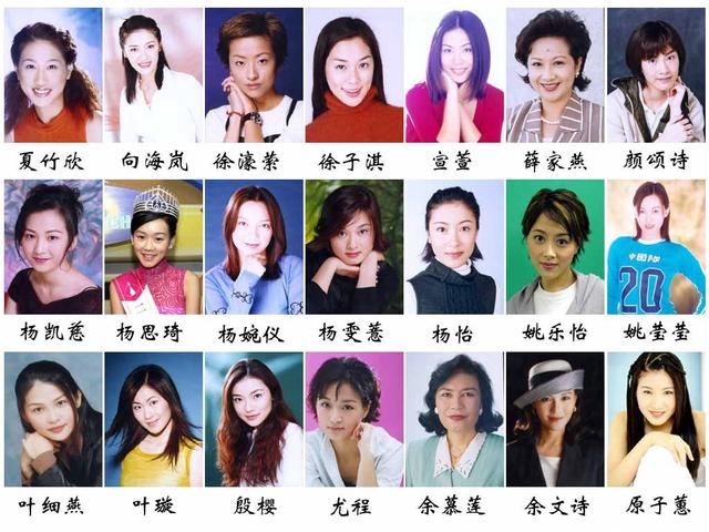 图片[3]-TVB荧幕女神全揭秘：180位实力派女演员大盘点，你认识多少？-小师评